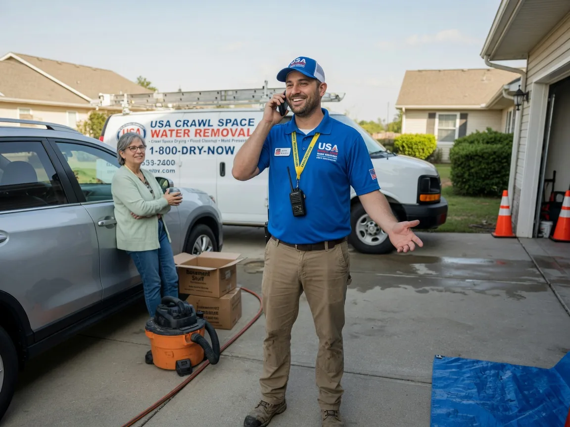 Crawl Space Water Removal Cologne, MN FAQs